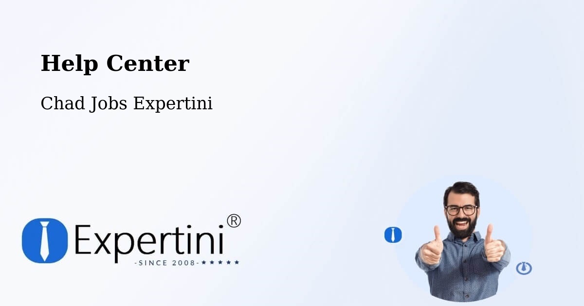Help Center – Adré - Chad Jobs Expertini
