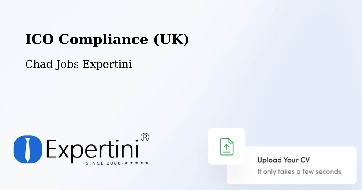 UK Data Protection & ICO Compliance – Adré - Chad Jobs Expertini