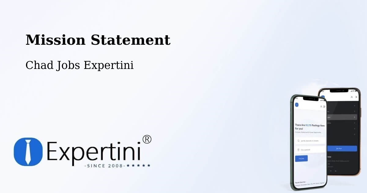 Corporate Mission – Adré - Chad Jobs Expertini